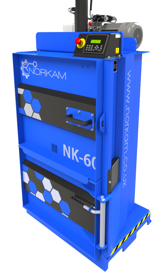 NORKAM NK-60 compact vertical baler