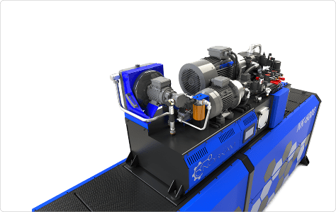 Norkam NK-6000 semi-automatic horizontal baler for high-volume cardboard and plastic waste
