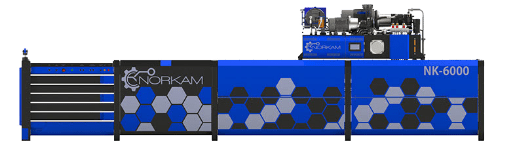 Semi-automatic horizontal baler