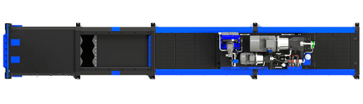 Norkam NK-6000 semi-automatic horizontal baler for high-volume cardboard and plastic waste
